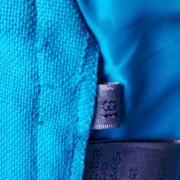 VINTAGE blue high waisted skirt size 16 - Picture 7 of 8